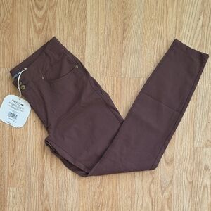 Toad&Co Womens Rover Mahogany Skinny Pants